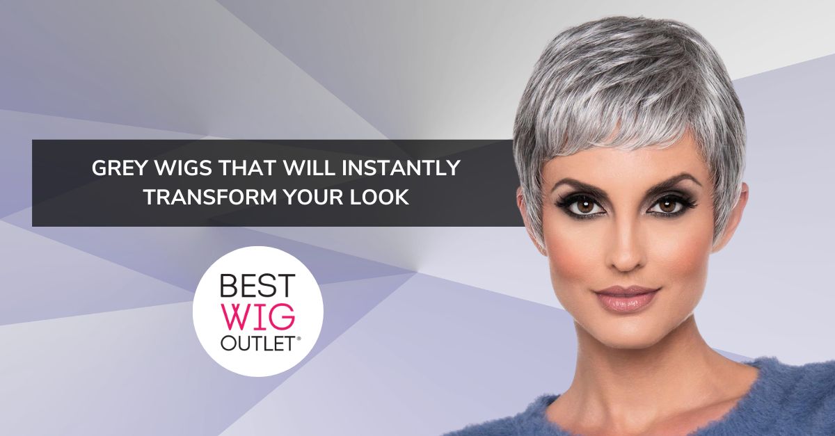 real grey hair wigs