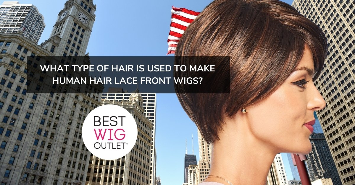 human hair lace front wigs