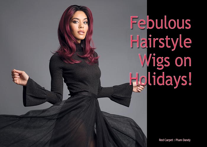 Fabulous Hairstyle Wigs on Holidays! New & Hot Wig Styles!