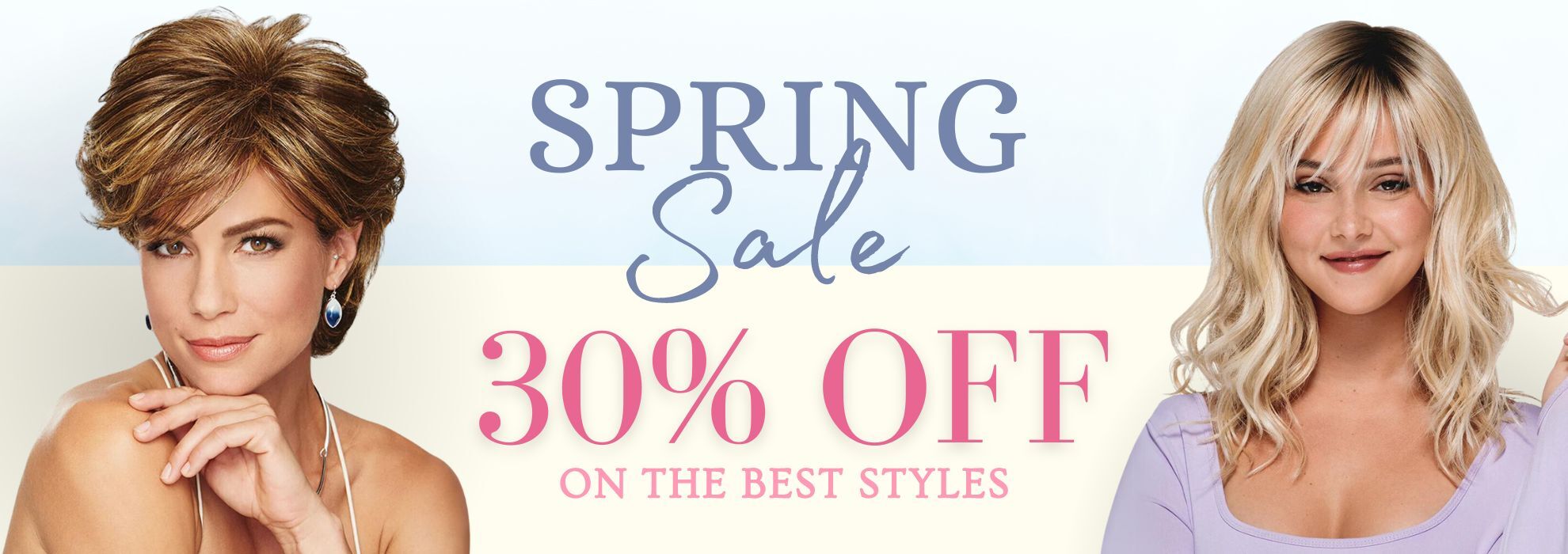 Spring Wig Sale 30% Off