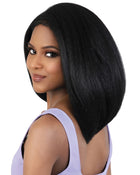 HBL 134Zoa | Lace Front Human Hair Blend Wig by Motown Tress