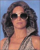 Feathered 1970s Female in 12 - Brown