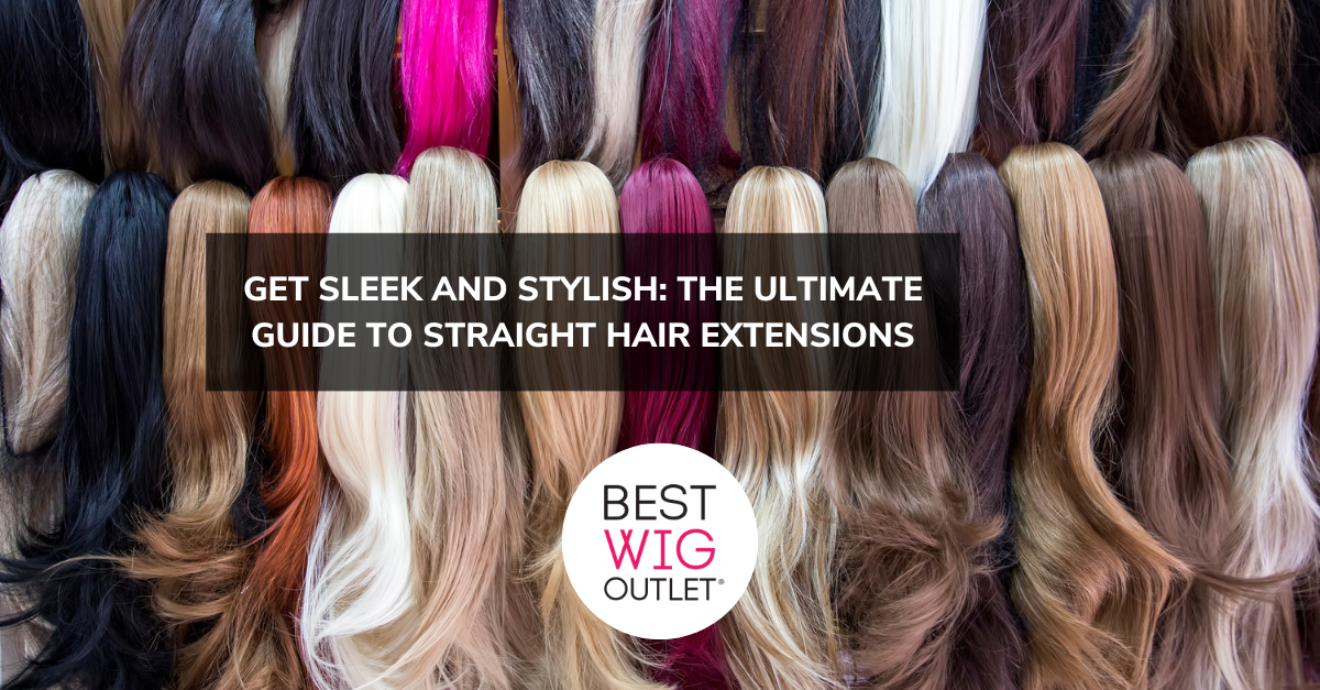 Sleek top hair extensions