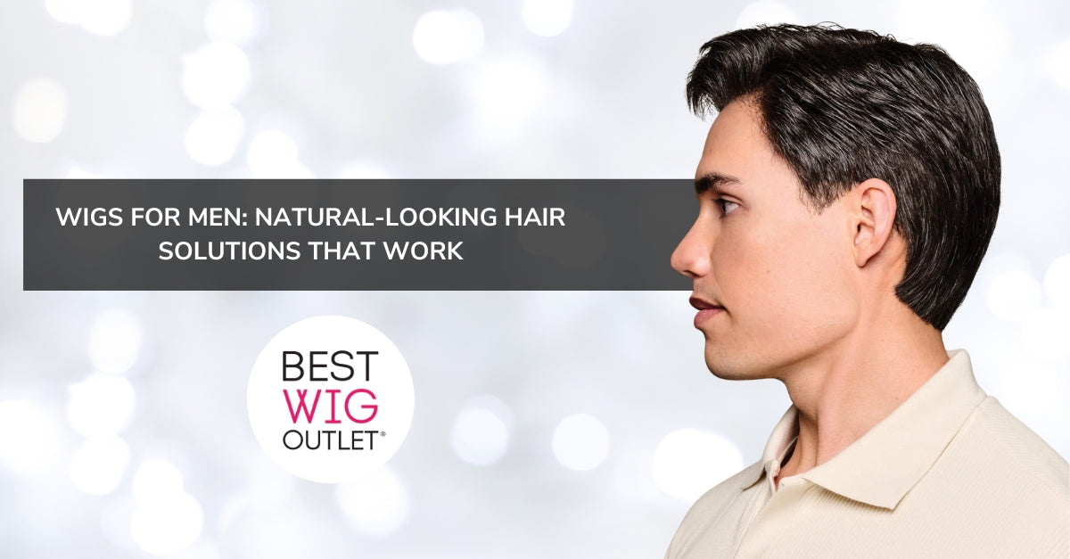 Wigs for Men: Natural-Looking Hair Solutions That Work