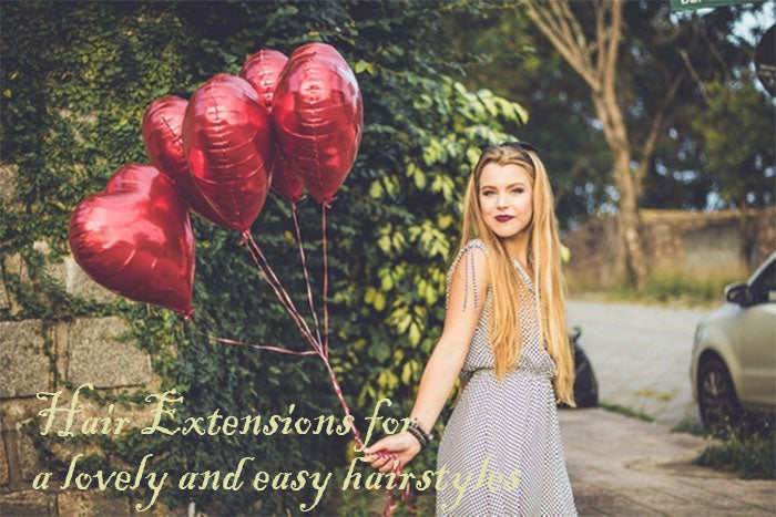 Clip-In Hair Extensions for a Lovely and Easy Hairstyle on this Valentine’s Day!