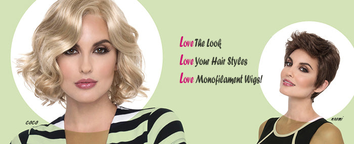 Love your Hair Style, Love the Look, and Love Monofilament Wigs!