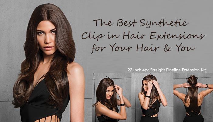 The Best Synthetic Clip-in Hair Extensions