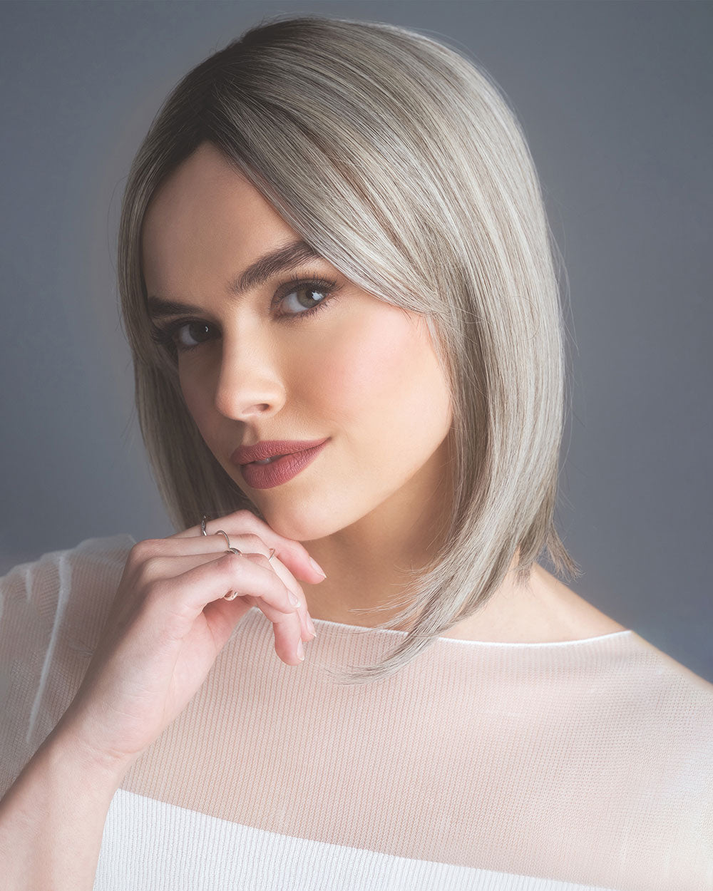 High Heat Mid Straight Topper (Exclusive) | Monofilament Synthetic Wiglet by Alexander