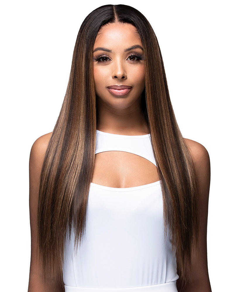 Lou | Lace Front Human Hair Blend Wig by Bobbi Boss