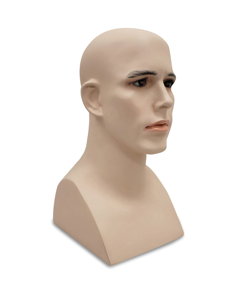 Caucasian Male Wig Mannequin