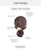 Own The Room-Large | Lace Front & Monofilament Part Synthetic Wig by Gabor