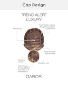 Trend Alert Luxury | Lace Front & Monofilament Top Synthetic Wig by Gabor
