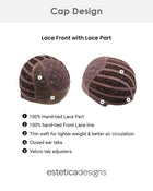 Jagger | Lace Front & Monofilament Part Synthetic Wig by Estetica