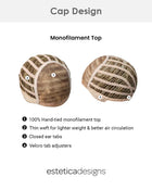 Hollis | Monofilament Top Synthetic Wig by Estetica