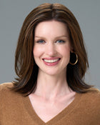 Lisa | Lace Front & Monofilament Top Human Hair Blend Wig by Envy