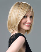 Paige | Lace Front & Monofilament Top Human Hair Blend Wig by Envy