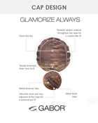Glamorize Always | Lace Front & Monofilament Top Synthetic Wig by Gabor