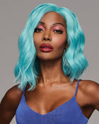 Blue Babe | Lace Front & Monofilament Part Synthetic Wig by Hairdo