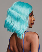 Blue Babe | Lace Front & Monofilament Part Synthetic Wig by Hairdo