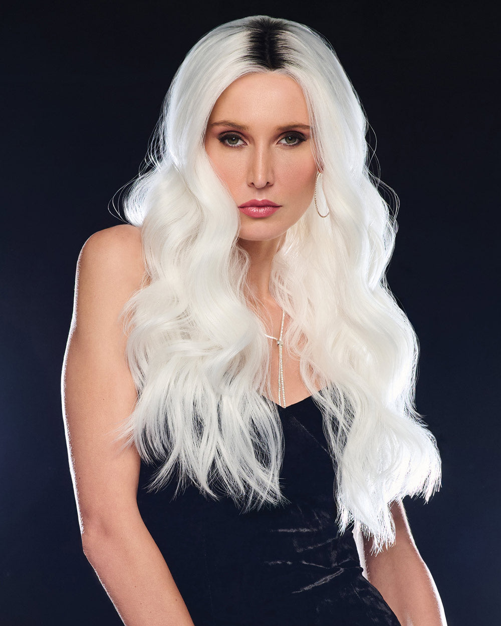 Ethereal Ice | Lace Front & Monofilament Part Synthetic Wig by Hairdo