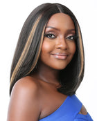 BFF Lace Natural Straight 14 | Lace Front & Lace Part Synthetic Wig by It's a Wig