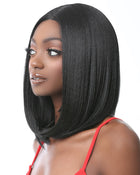 BFF Lace Natural Straight 14 | Lace Front & Lace Part Synthetic Wig by It's a Wig