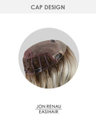 Top Smart Wavy 12 inch (Exclusive) | Lace Front & Monofilament Synthetic Hair Toppers by Jon Renau
