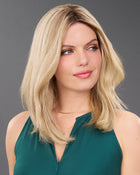 Top Blend 12 inch | Monofilament Remy Human Hair Toppers by Jon Renau