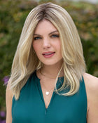 Top Blend 12 inch | Monofilament Remy Human Hair Topper by Jon Renau