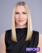 Top Trend Lace HD Straight 18 inch | Lace Front & Monofilament Synthetic Hair Topper by Jon Renau