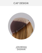 Top Full 12 inch HH (Exclusive) | Monofilament Remy Human Hair Toppers by Jon Renau