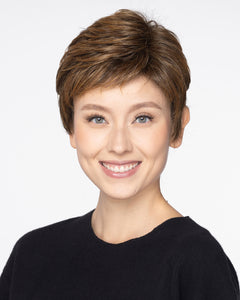 Hazelnut Coffee - Medium Brown Base with Ginger highlights at the top