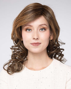Hazelnut Coffee - Medium Brown Base with Ginger highlights at the top