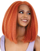 HBL 134Zoa | Lace Front Human Hair Blend Wig by Motown Tress