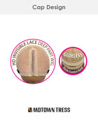 DP Leona | Lace Part Synthetic Wig by Motown Tress