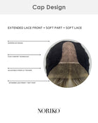 Hana | Lace Front & Monofilament Part Synthetic Wig by Noriko