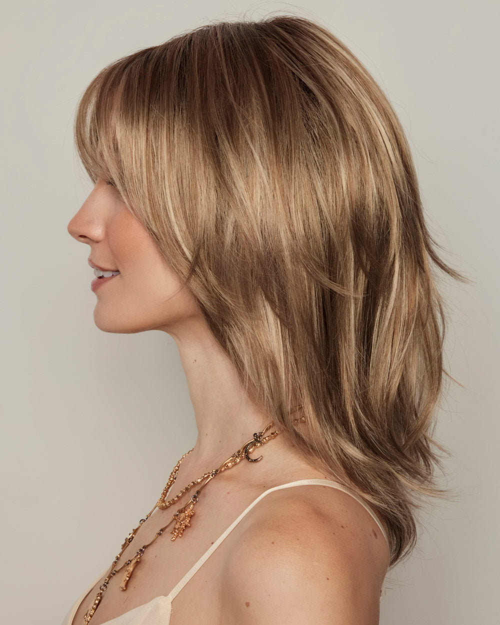 Alicia Lace Front & Monofilament Part Synthetic Wig by