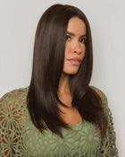 Deluxe Hairline TP (Exclusive) | Lace Front & Monofilament Synthetic Hair Topper by Orchid
