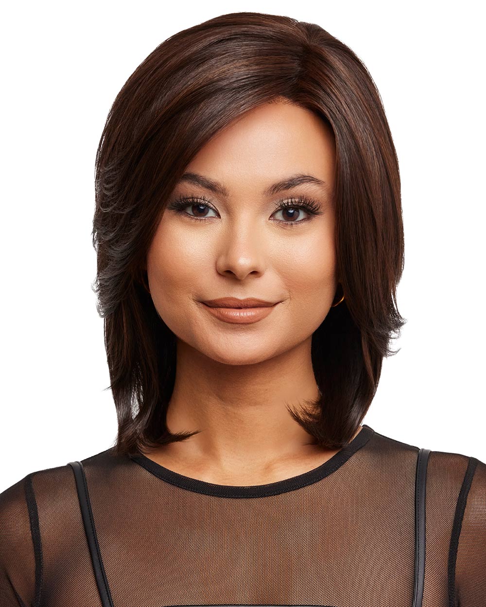 Luxe Sleek Lace Front & Monofilament Part Synthetic Wig by