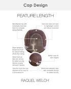 Feature Length | Lace Front & Monofilament Top Synthetic Wig by Raquel Welch