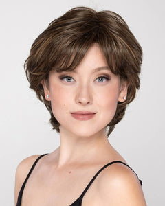 Hazelnut Coffee - Medium Brown Base with Ginger highlights at the top