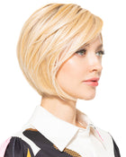 Smooth Cut Bob | Lace Front & Monofilament Top Synthetic Wig by TressAllure