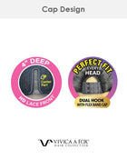 Chantelle | Lace Front & Lace Part Synthetic Wig by Vivica Fox