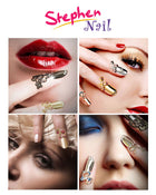 Nail Jewelry Wing (M-Silver)