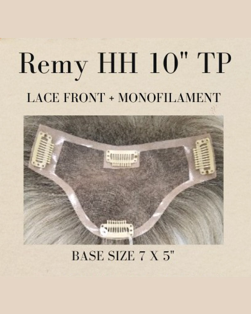 Remy HH Topper 10 (Exclusive) | Lace Front & Monofilament by Amore