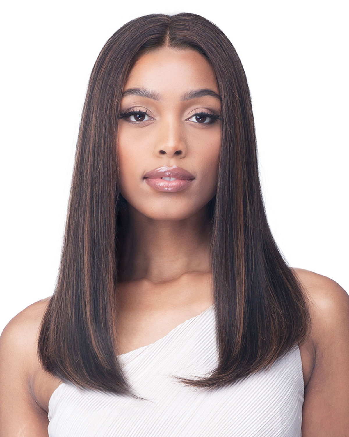 Straight 18 | Lace Front Human Hair Wig by Bobbi Boss