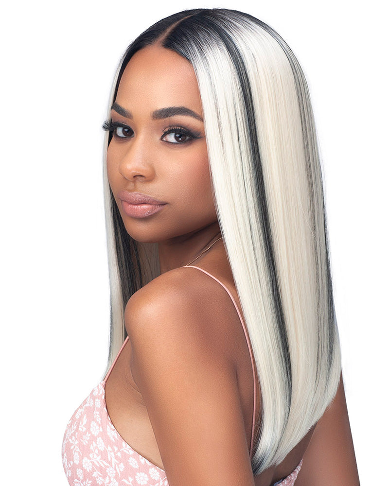 Allison | Lace Part Human Hair Blend Wig by Bobbi Boss