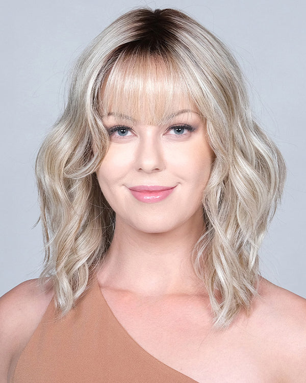 Tea Rose Lace Front & Monofilament Part Synthetic Wig by Belle Tress