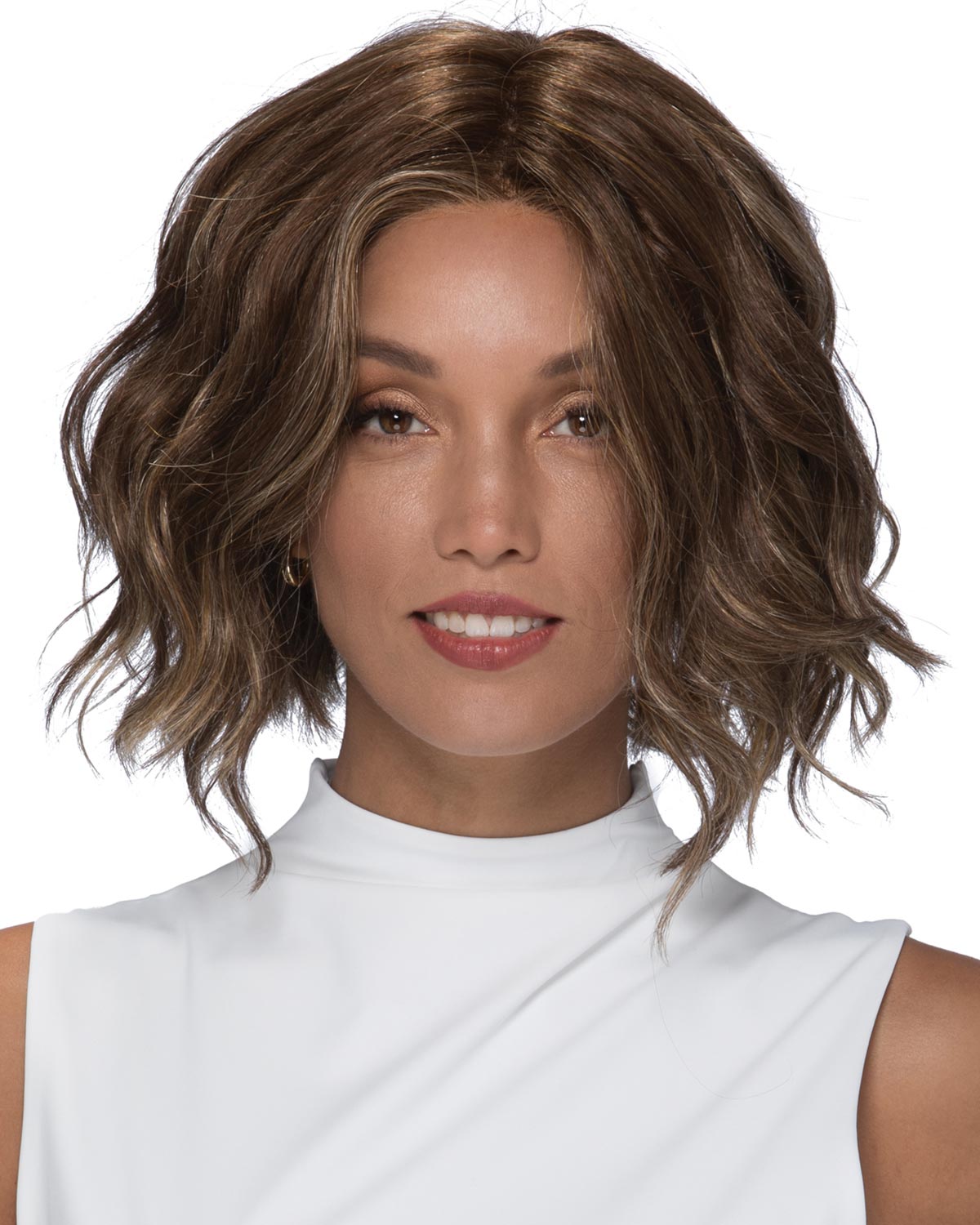 Monofilament synthetic wigs top