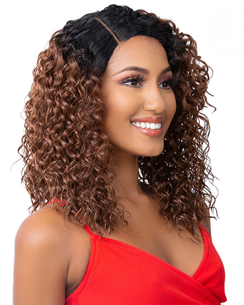 HD Lace Indah | Lace Front & Lace Part Synthetic Wig by It's a Wig